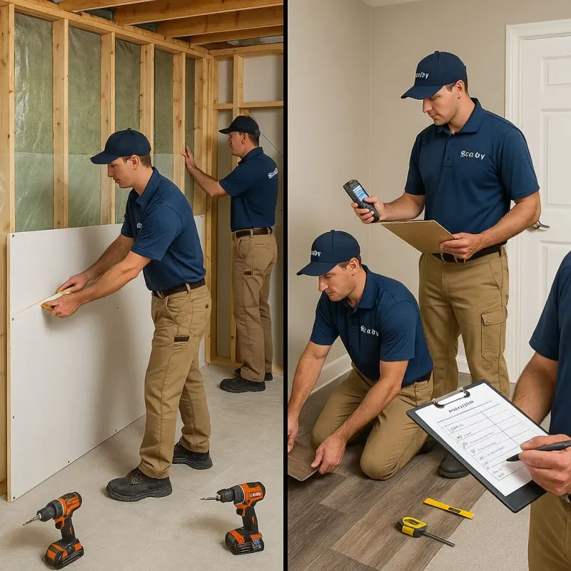 Repairs and Reconstruction process in Valle Vista, CA